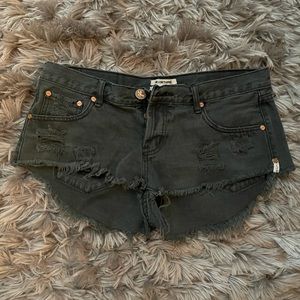 One X ONETEASPOON denim shorts
